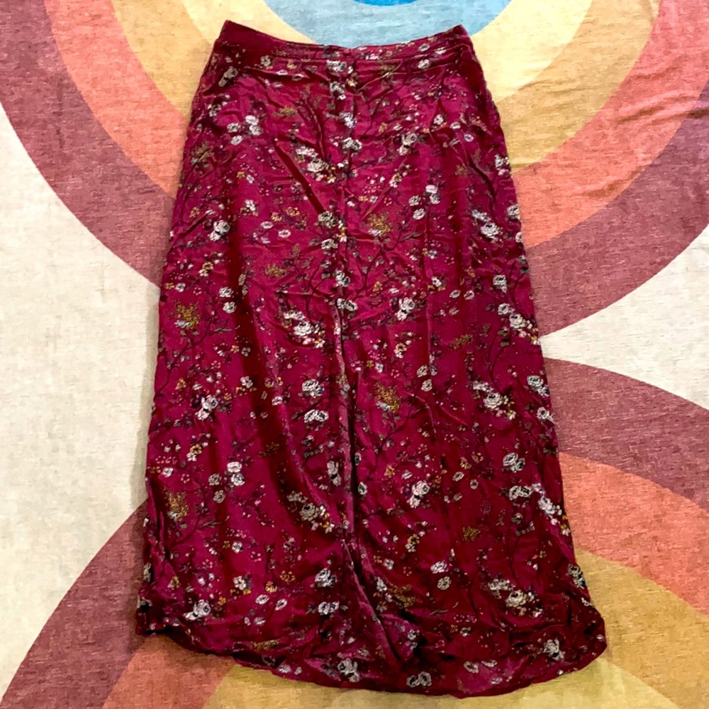 Mossimo floral maxi skirt